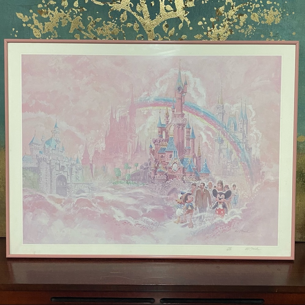 The Sun Never Sets On The Disney Magic lithograph